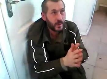 Якут избивает дезертира "ДНР"