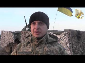 ATO spokesman Anatoly Stelmach. Digest on 23.02.2015