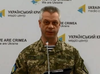 (English) Briefing about developments in Ukraine of the Information Center of NSDC, 22.03.2015