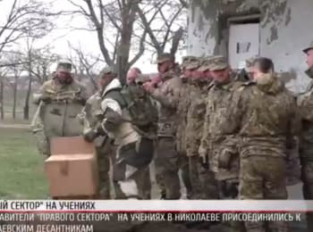 Soldiers of the "Right Sector" joined the ranks of the 79th Airmobile Brigade