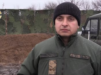 ATO spokesman Anatoly Stelmach. Digest on 04.04.2015