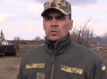ATO spokesman Sergiy Danylenko. Digest on 17:00 06.04.2015