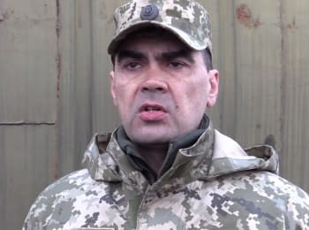 ATO spokesman Sergiy Danylenko. Digest on 08.04.2015
