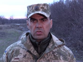 ATO spokesman Sergiy Danylenko. Digest on the evening of 08.04.2015