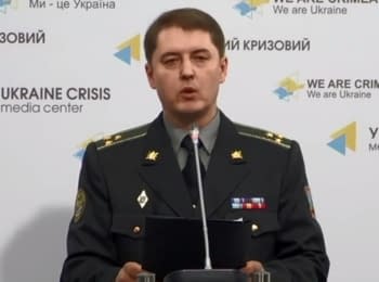 (English) Briefing about developments in Ukraine of the Information Center of NSDC, 09.04.2015