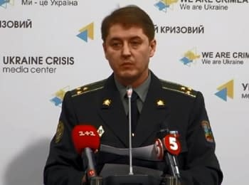 (English) Briefing about developments in Ukraine of the Information Center of NSDC, 13.04.2015