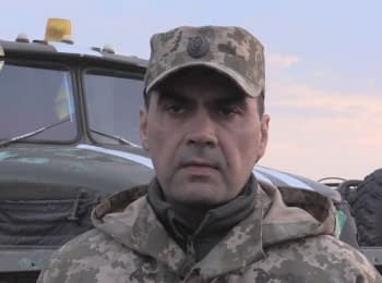 ATO spokesman Sergiy Danylenko. Digest on the evening of 17.04.2015