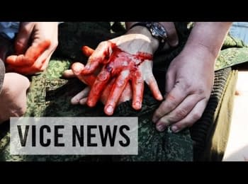 VICE News: Inspecting the Ceasefire in Shyrokyne. Russian Roulette (Dispatch 105)