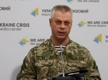 (English) Briefing about developments in Ukraine of the Information Center of NSDC, 19.04.2015