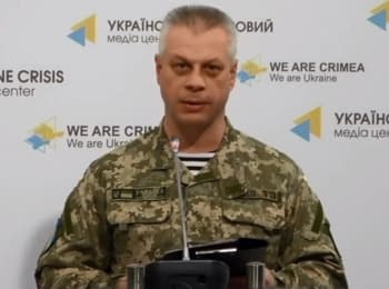 (English) Briefing about developments in Ukraine of the Information Center of NSDC, 20.04.2015