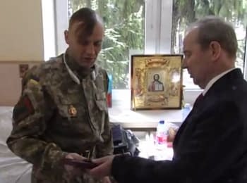 Wounded ATO soldiers were handed State awards
