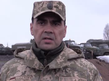 ATO spokesman Sergiy Danylenko. Digest on the evening of 20.04.2015