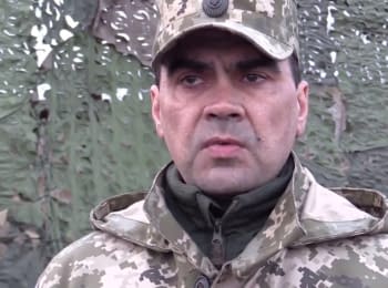 ATO spokesman Sergiy Danylenko. Digest on the evening of 21.04.2015