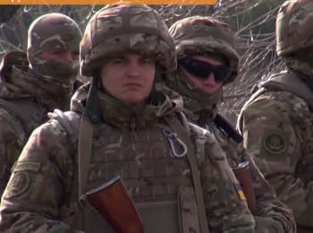 Instructors from Georgia teach ukrainian soldiers