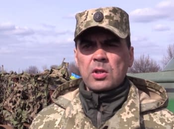 ATO spokesman Sergiy Danylenko. Digest on 16:00 23.04.2015