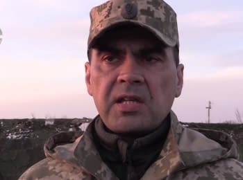 ATO spokesman Sergiy Danylenko. Digest on the evening of 24.04.2015