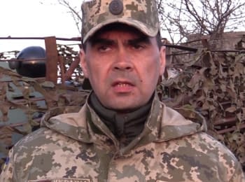 ATO spokesman Sergiy Danylenko. Digest on the evening of 25.04.2015