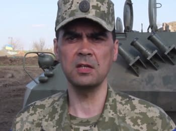 ATO spokesman Sergiy Danylenko. Digest on 16:00 27.04.2015