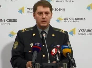 Briefing about developments in Ukraine of the Information Center of NSDC, 02.05.15