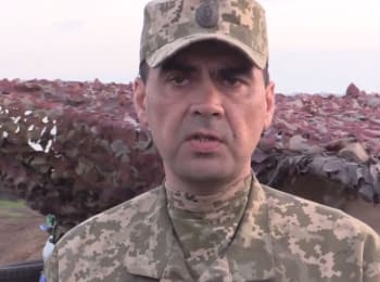 ATO spokesman Sergiy Danylenko. Digest on the evening of 03.05.2015