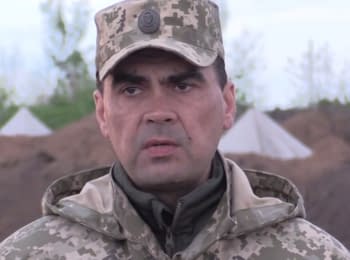 ATO spokesman Sergiy Danylenko. Digest on the evening of 04.05.2015