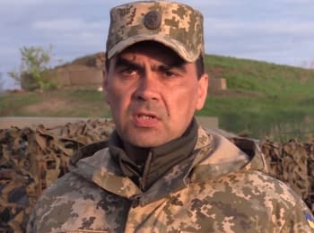 ATO spokesman Sergiy Danylenko. Digest on the evening of 05.05.2015