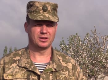 ATO spokesman Leonid Matyukhin. Digest on 09.05.2015