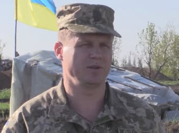 ATO spokesman Leonid Matyukhin. Digest on 10.05.2015