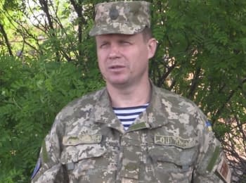 ATO spokesman Leonid Matyukhin. Digest on 12.05.2015