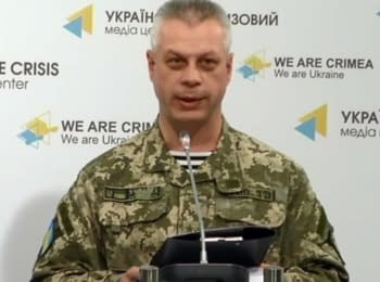 Briefing about developments in Ukraine of the Information Center of NSDC, 12.05.15