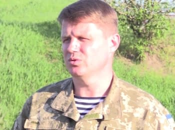 ATO spokesman Leonid Matyukhin. Digest on the evening of 13.05.2015