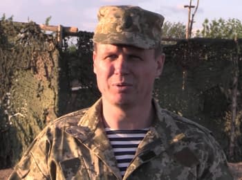 ATO spokesman Leonid Matyukhin. Digest on the evening of 18.05.2015