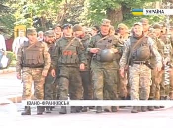 95 правоохоронців повернулися до Івано-Франківської області з АТО