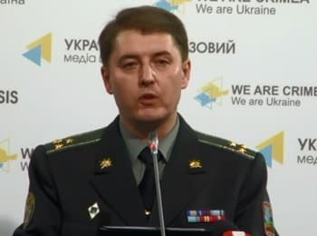 Briefing about developments in Ukraine of the Information Center of NSDC, 21.05.15