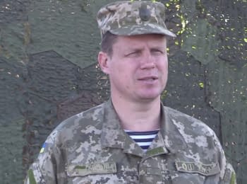 ATO spokesman Leonid Matyukhin. Digest on 22.05.2015