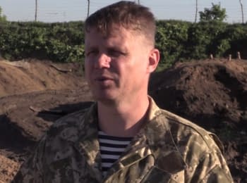 ATO spokesman Leonid Matyukhin. Digest on 23.05.2015