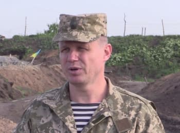 ATO spokesman Leonid Matyukhin. Digest on 25.05.2015