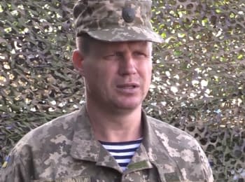 ATO spokesman Leonid Matyukhin. Digest on 29.05.2015