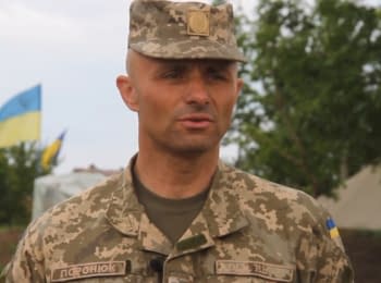 Head of the press center of ATO staff Olexandr Poronyuk. Digest on the evening of 30.05.2015