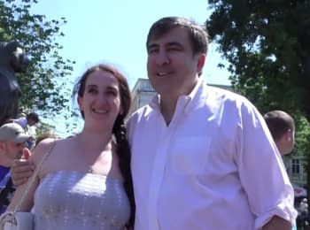 Project REALITY: Saakashvili surprised pregnant woman