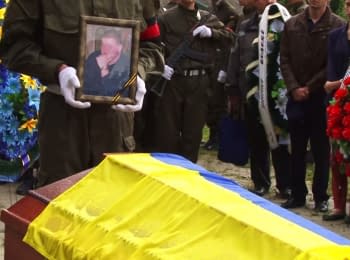 Farewell for a volunteer who was undermined on a landmine took place in Lviv
