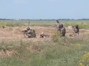 Training of marines near Odesa