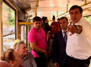 Михаил Саакашвили лично представил нового начальника полиции