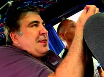 Saakashvili went on the shuttle bus from Odesa to Tatarbunary