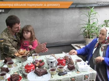 Militaries thanked to 95-year volunteer for help