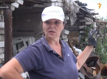 "За 5 минут обстрела упало 38 снарядов" - жительница села Боброво