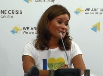 Mariya Gaydar, Deputy Head of the Odessa Regional State Administration. UCMC, 20.07.2015