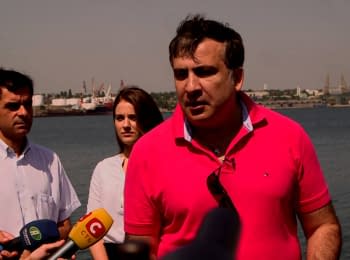 Саакашвили отстранил от занимаемой должности руководителя Ильичевского порта