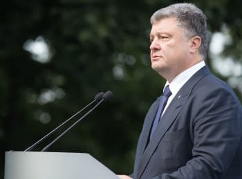 Statement by the President Poroshenko at the meeting with the All-Ukrainian Council of Churches
