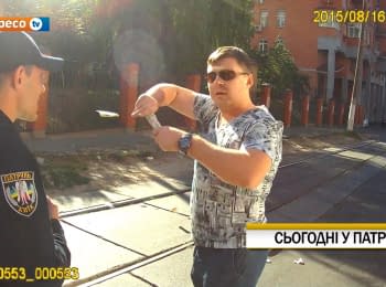 Полицейское реалити-шоу "Патруль" от 26.08.2015